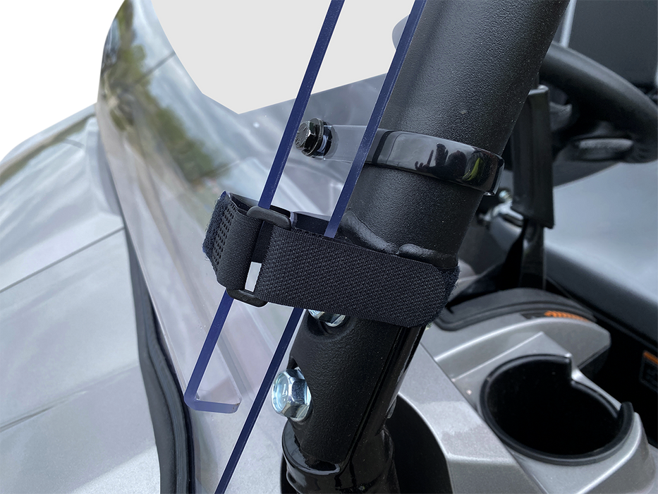 MOOSE UTILITY Full Folding Windshield - Deluxe - Mule V000276-12200M
