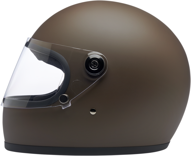BILTWELL Gringo S Helmet - Flat Chocolate - XS 1003-252-101