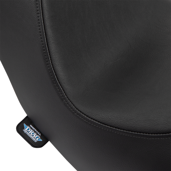 DRAG SPECIALTIES Predator III Seat - Smooth - Black - FL/FX '18-'22 0802-1490