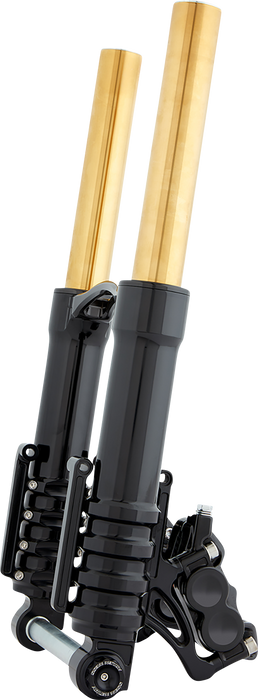 ARLEN NESS Method No Flex Fork Legs - Black - For Custom Radial Mount Brake Caliper 120-003