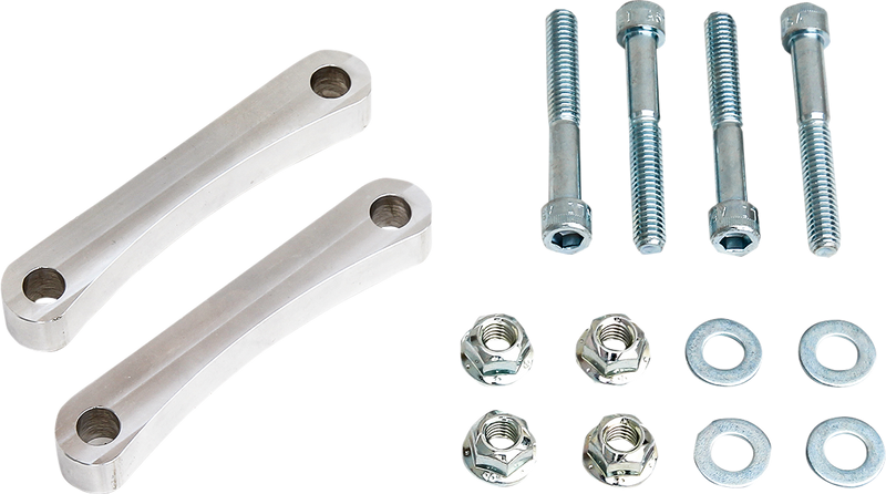 KLOCK WERKS Benchmark Front Fender Kit - Non-Raked - Steel - 16"-19" KWF-01-0100-2014