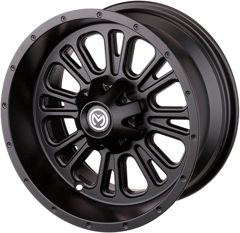 MOOSE UTILITY Wheel - 399X - Rear - Black - 14x8 - 4/156 - 4+4 399MO148156MB4