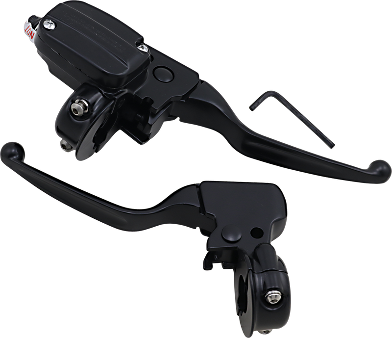 DRAG SPECIALTIES Handlebar Controls - '99 - '06 FLT/FLHT - Black ACT 96-07 CONTROL KIT H07-0786MB-A