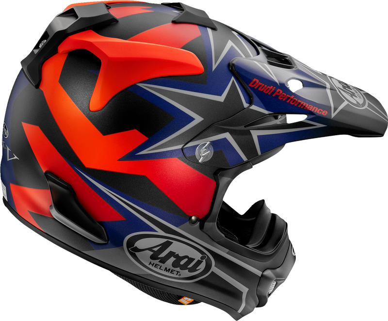 ARAI VX-Pro4 Motorcycle Helmet - Stars & Stripes - Black Frost - XL 0110-8210