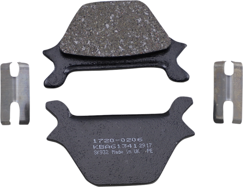 DRAG SPECIALTIES Organic Brake Pads - Harley-Davidson FAD200