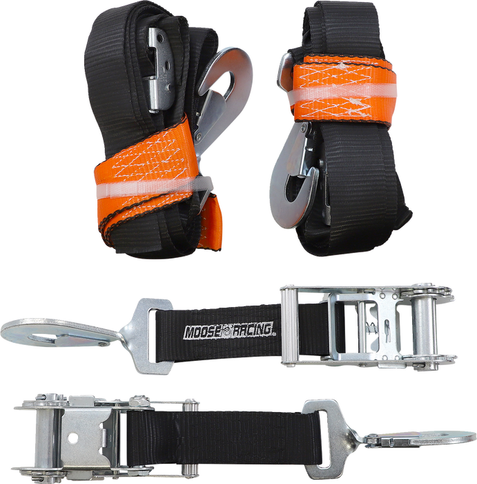 MOOSE UTILITY Wheel Net Tie Downs - Black 3920-0494