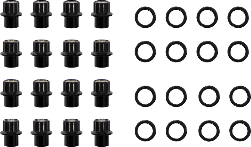 MOOSE UTILITY Lug Nut - Carbon Fiber Wheel - Steel - 12 mm x 1.50" LNBOET1215ASTKT