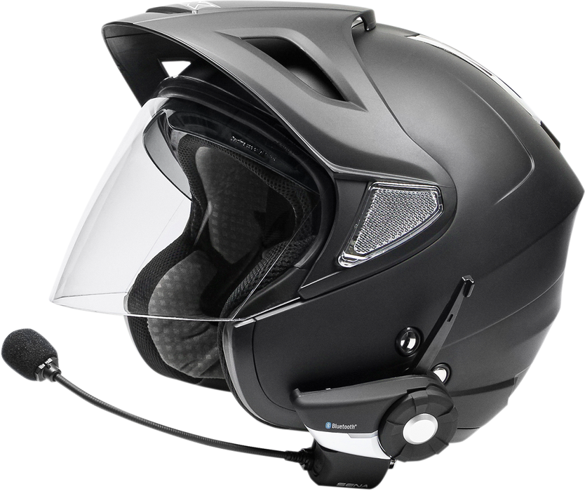 AFX FX-50 Motorcycle Helmet - Matte Black - Medium 0104-1371