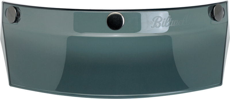 BILTWELL Moto 3-Snap Visor - Smoke 2002-102