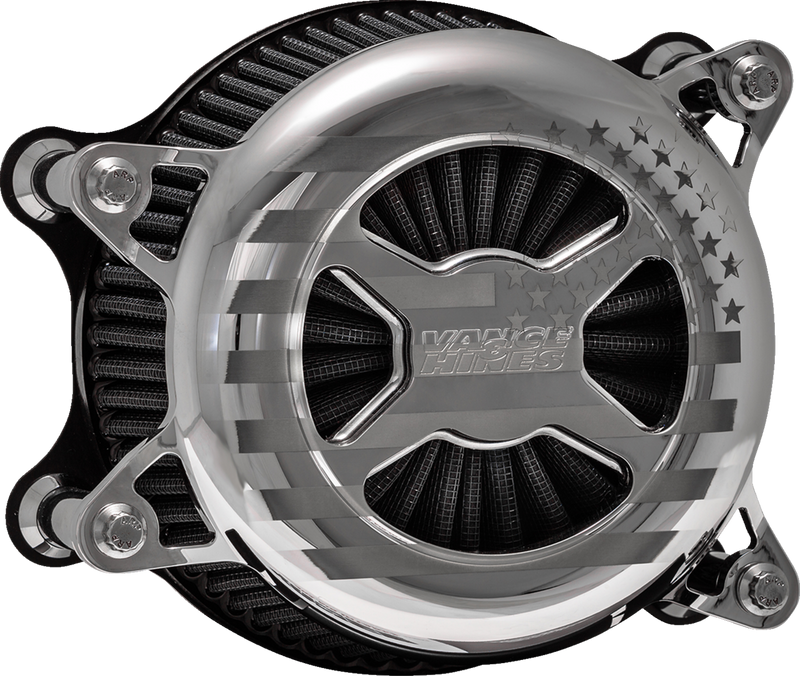 VANCE & HINES VO2 America Air Cleaner - Chrome - XL 72339FG