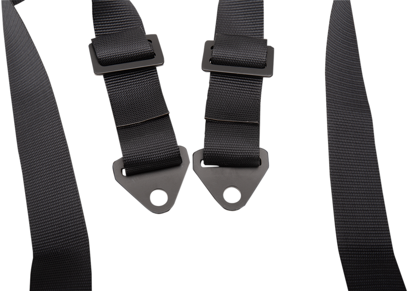 MOOSE UTILITY Seat Harness - 4 Point - 2x2 - Black 100-4402-PU