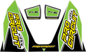 PRO CIRCUIT Ti-6 Decal - Green DC22TI6-GRN