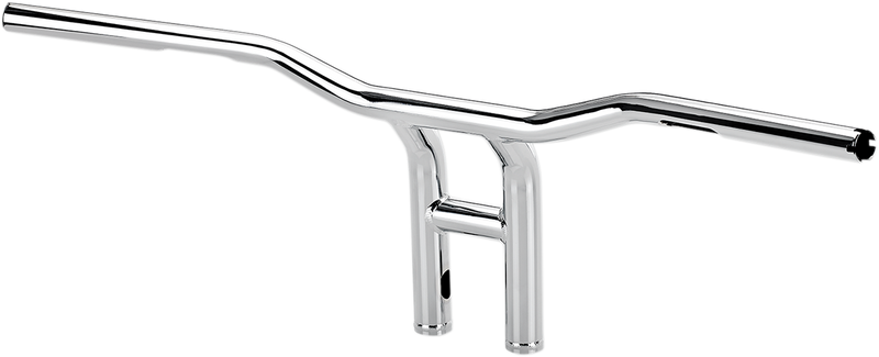 BILTWELL Handlebar - Tyson XL - Pullback - 10" - TBW - Chrome 6260-1055
