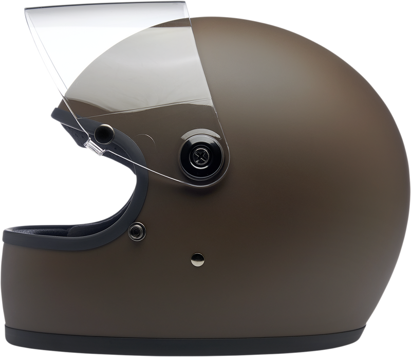BILTWELL Gringo S Helmet - Flat Chocolate - XS 1003-252-101