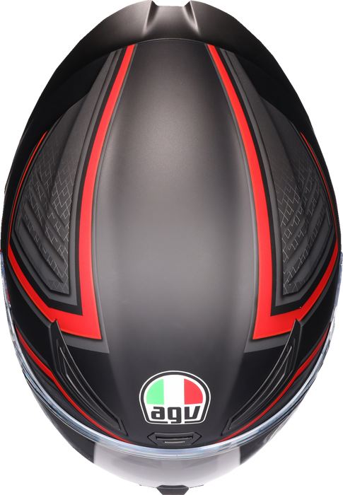 AGV K1 S Motorcycle Helmet - Sling - Matte Black/Red - Medium 2118394003-038-M