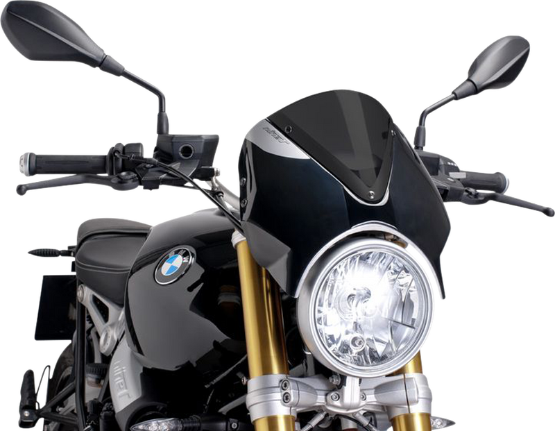 PUIG HI-TECH PARTS New Generation Windscreen - Dark Smoke - R9 7012F