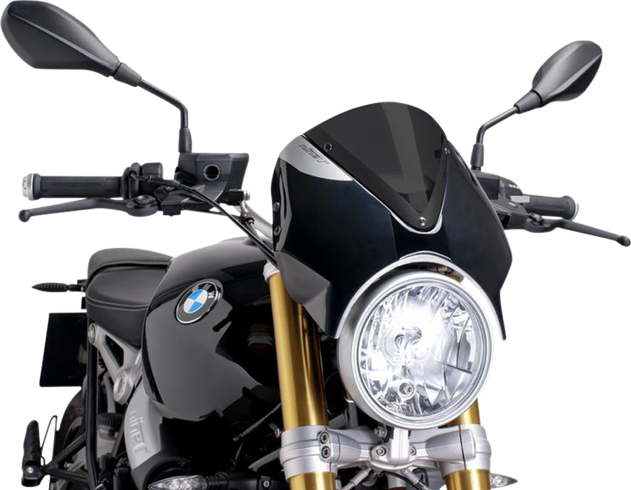 PUIG HI-TECH PARTS New Generation Windscreen - Dark Smoke - R9 7012F