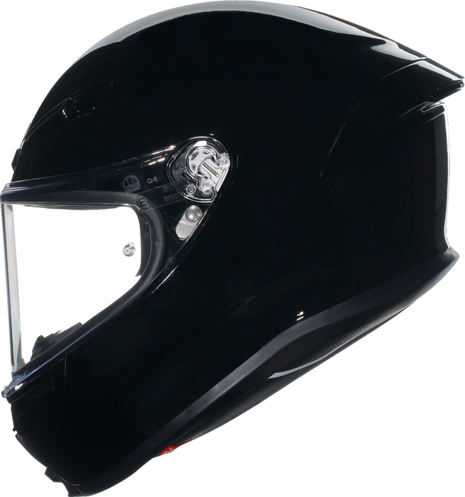 AGV K6 S Motorcycle Helmet - Black - Large 2118395002009L