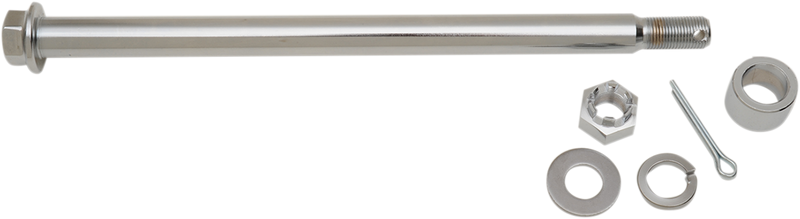 DRAG SPECIALTIES Axle Kit - Rear - Chrome 16-0269-BC