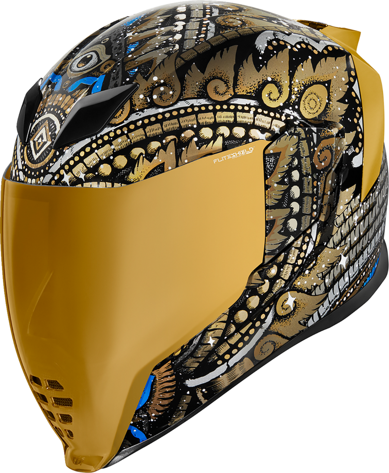 ICON Airflite™ Motorcycle Helmet - DayTripper - Gold - XL 0101-14703