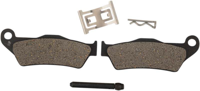 DRAG SPECIALTIES Semi-Metallic Brake Pads - Rear ACT SEMI METALLIC RR PADS B16-0959SCP