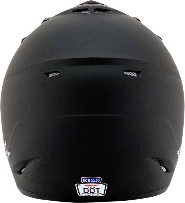 AFX FX-17Y Motorcycle Helmet - Matte Black - Medium 0111-0546