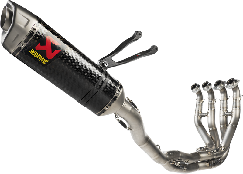 Akrapovic Exhaust Kawasaki ZX10R 2021-2025 Evolution Full System in Carbon Fiber S-K10E10-RC