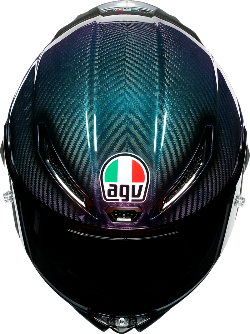 AGV Pista GP RR Motorcycle Helmet - Iridium Carbon - Medium 2118356002012M