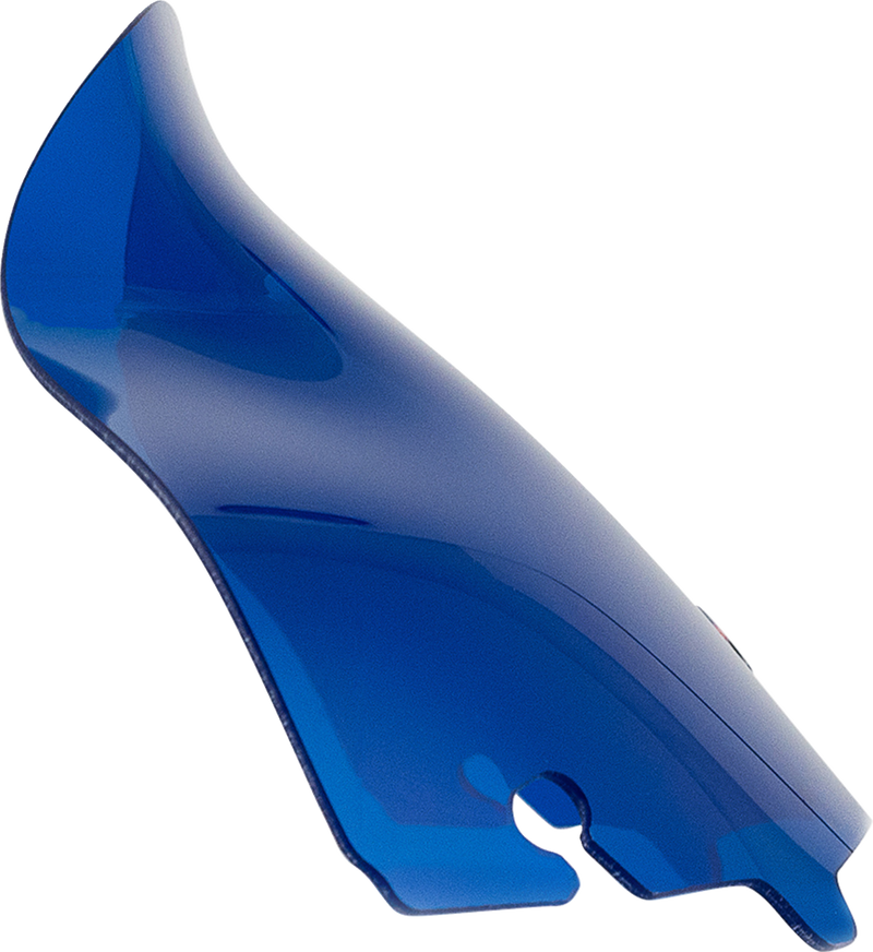 KLOCK WERKS Kolor Flare™ Sport Windshield - 6-1/2" - Blue - FLH KWW-01-0686