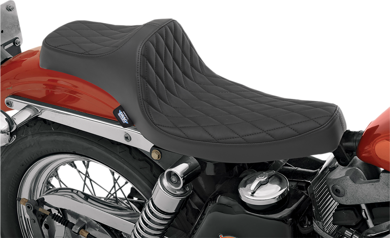 DRAG SPECIALTIES Predator III Seat - Diamond - VInyl - XL 0804-0758