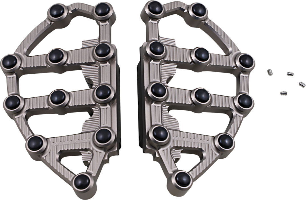 ARLEN NESS MX Passenger Floorboards - Titanium 06-876