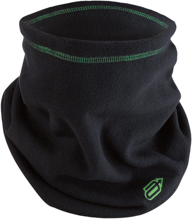 ARCTIVA Fleece Neck Warmer - Black/Green 2502-0201