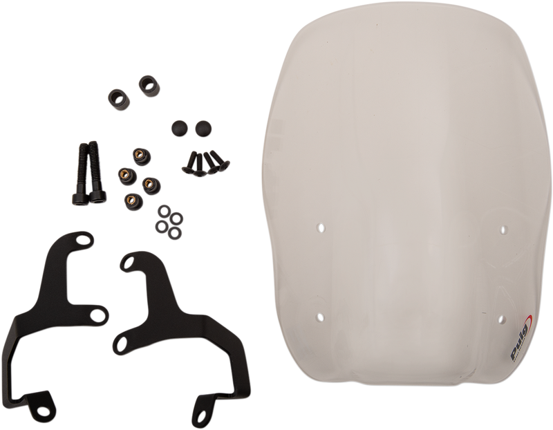 PUIG HI-TECH PARTS Touring Naked New Generation - Clear Windscreen - Triumph 9437W