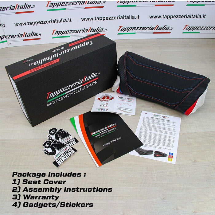 Kawasaki Z400 2018-2023 Seat Cover Tappezzeria Italia in Front Comfort Green