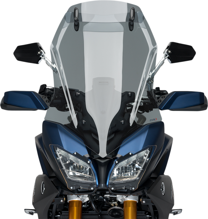 PUIG HI-TECH PARTS Mirror - Explorer - Side View - Right - Diamond - Black 010NN