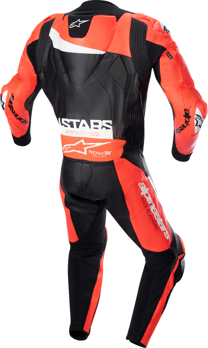 ALPINESTARS GP Plus v4 Leather Suit - Black/Red Fluo/White - US 48 / EU 58 3150523132158