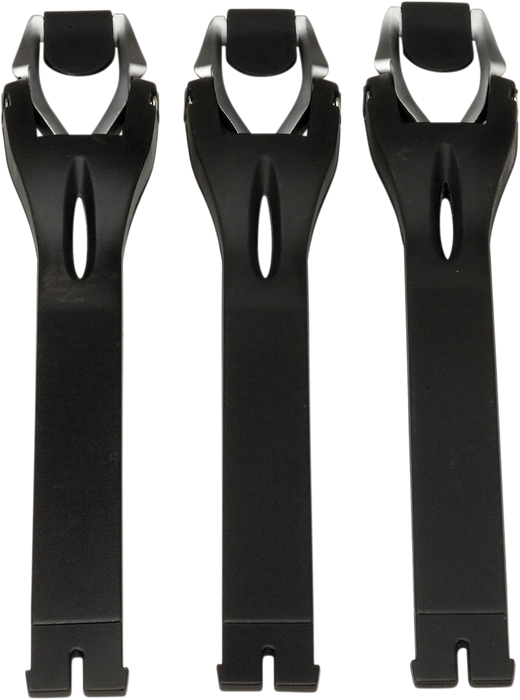 MOOSE RACING Strap/Buckle Kit - Black 3430-0845
