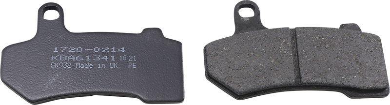 DRAG SPECIALTIES Organic Brake Pads - Harley-Davidson TRIKE APP S/B 09-13,19-21 FAD409 1720-0214