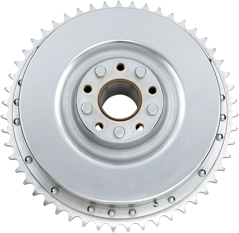 DRAG SPECIALTIES Brake Drum with Sprocket - 67-72 06-0128-BX-LB2
