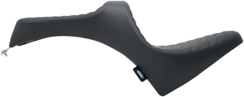 DRAG SPECIALTIES Predator III Seat - Black - Classic Stitching - '15-'22 Scout 0810-2121