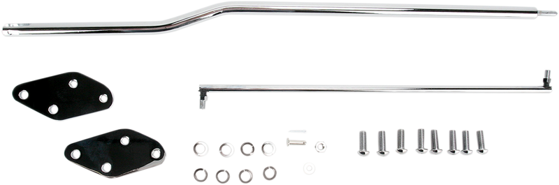 DRAG SPECIALTIES Forward Control Extension - FXD - +2 - Chrome 56270