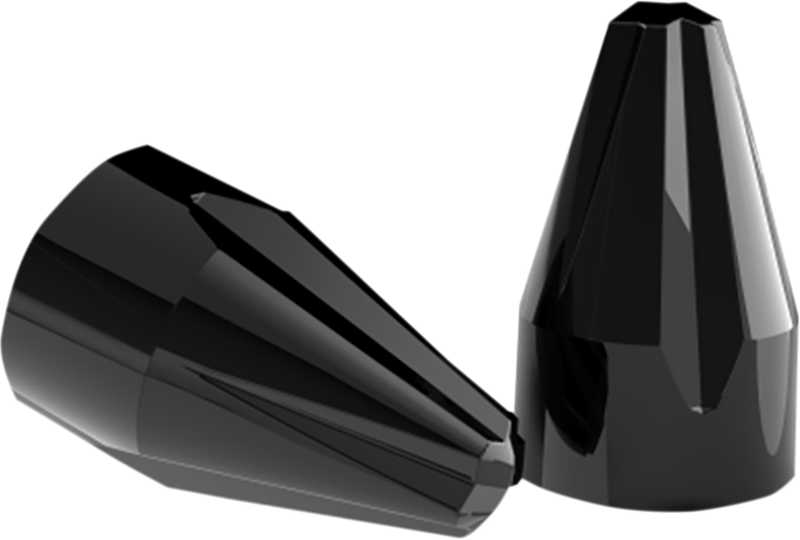 CIRO Caps - Fluted - Engine - Black 70026