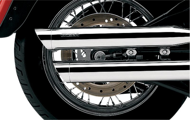 COBRA Chrome Slashcut Mufflers 6001