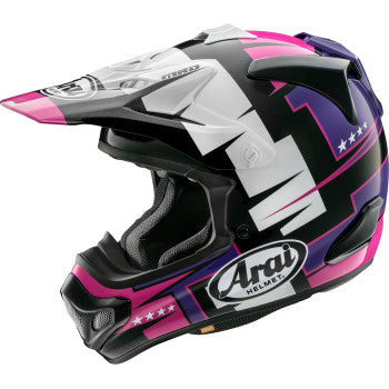 arai helmet large ARAI HELMETS VX-Pro4 Helmet - Battle - Purple