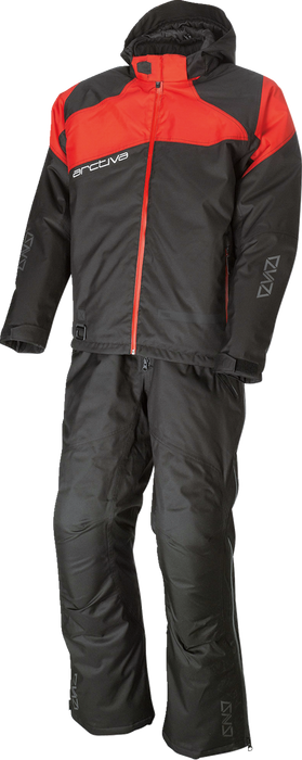 ARCTIVA Pivot 5 Hooded Jacket - Black/Red - 3XL 3120-2067