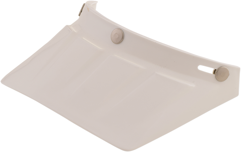 AFX Vintage 3-Snap Visor - 4 Small Vents - White 0132-1025