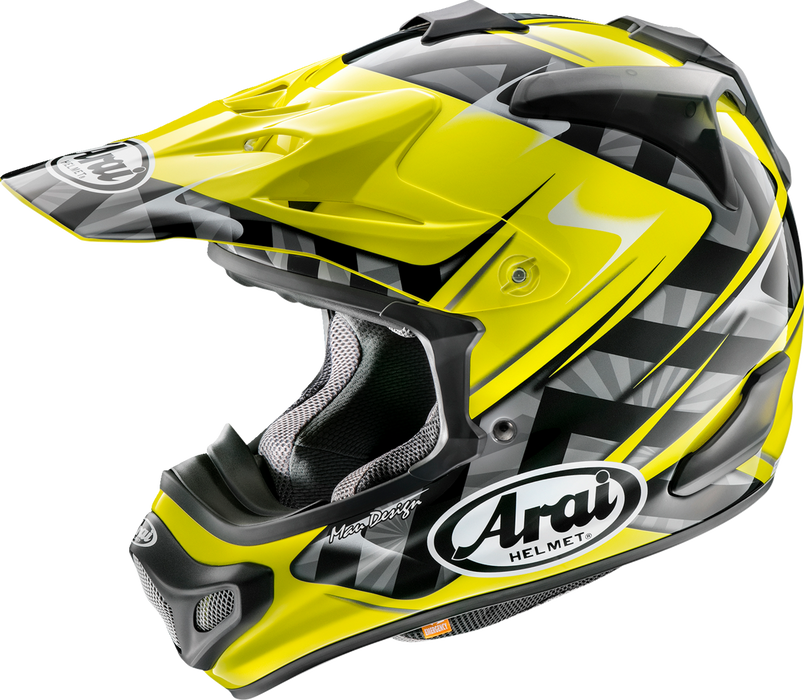 ARAI VX-Pro4 Motorcycle Helmet - Scoop - Yellow - XL 0110-8200