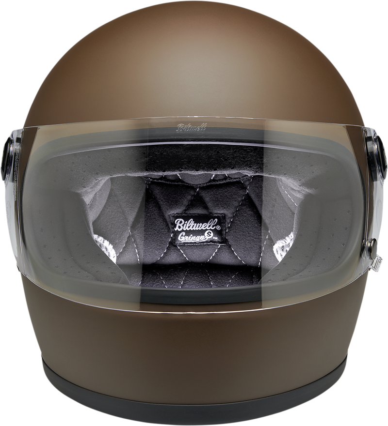 BILTWELL Gringo S Helmet - Flat Chocolate - XS 1003-252-101