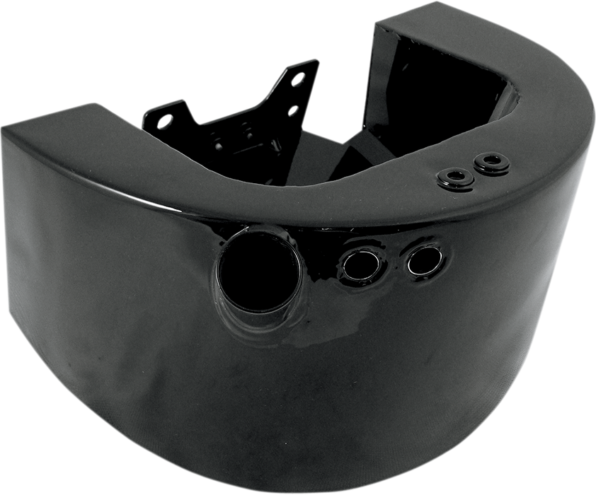 DRAG SPECIALTIES Oil Tank - Black - Softail 76366B
