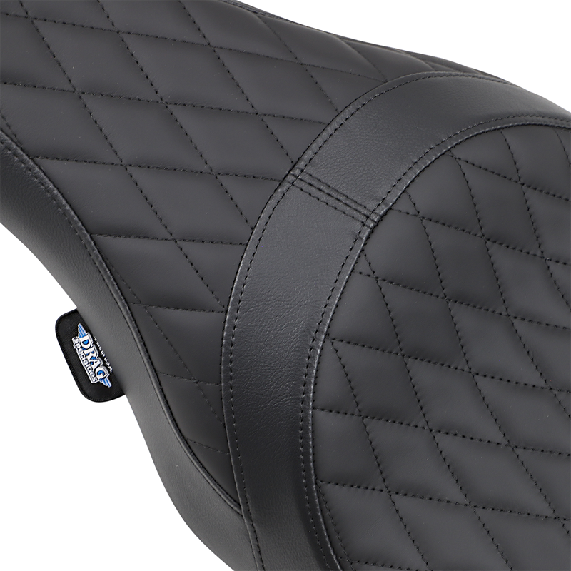 DRAG SPECIALTIES Caballero Diamond Seat - FL '08-'22 0801-1003